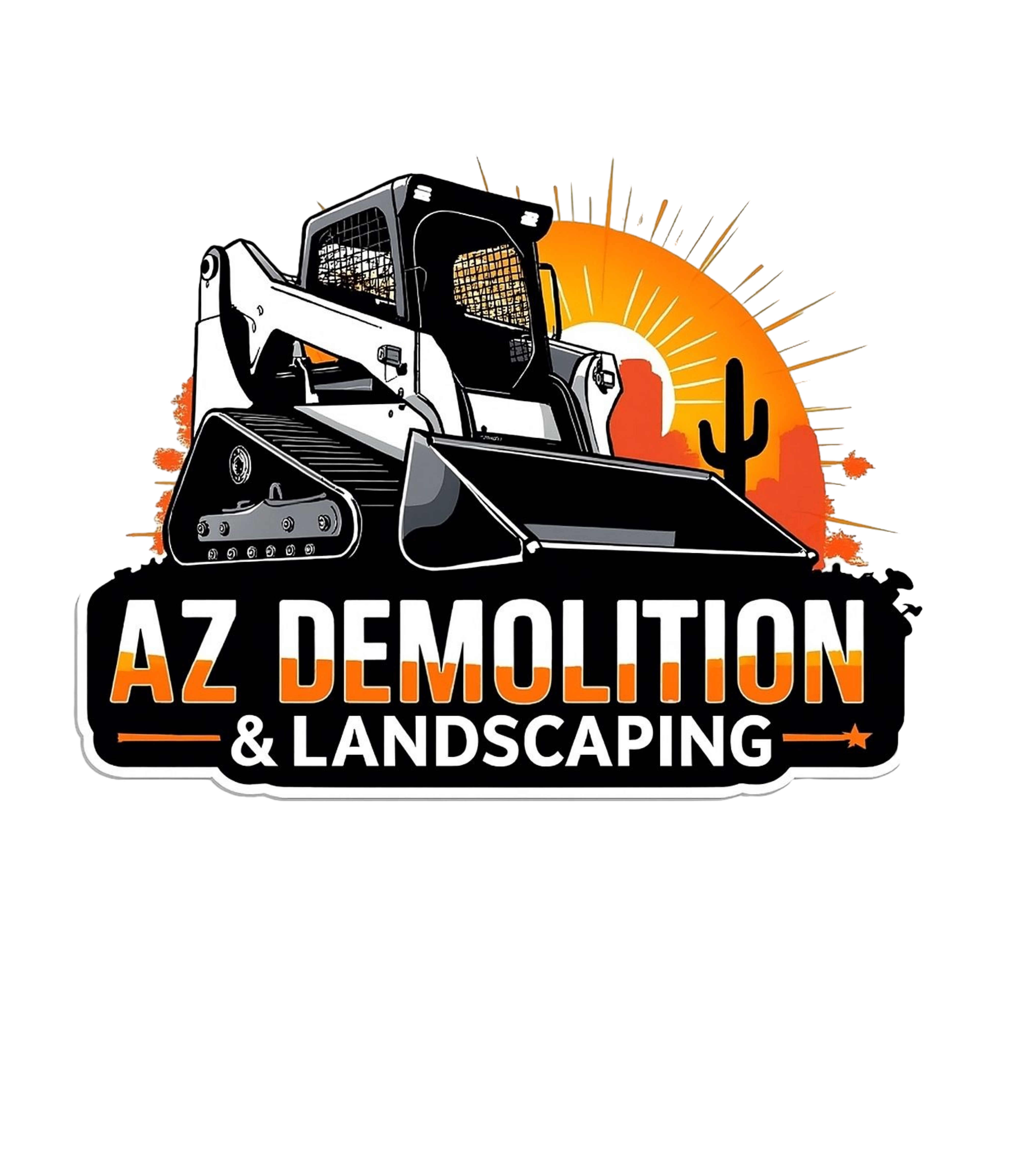 AZ Demolition and Landscaping logo